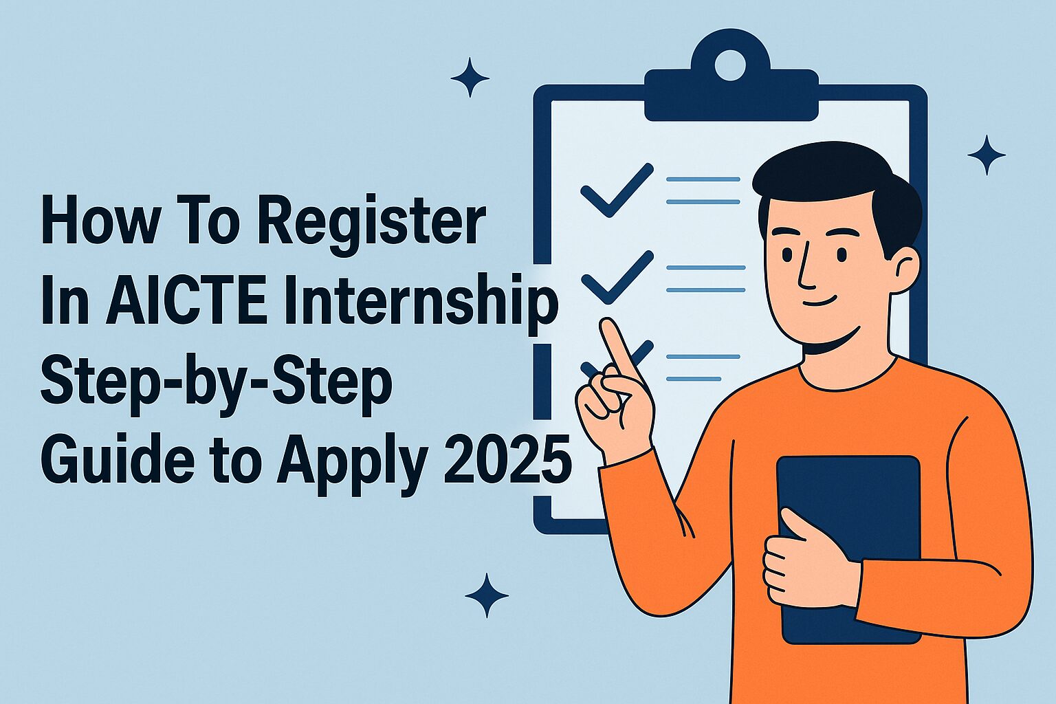 How To Register In AICTE Internship