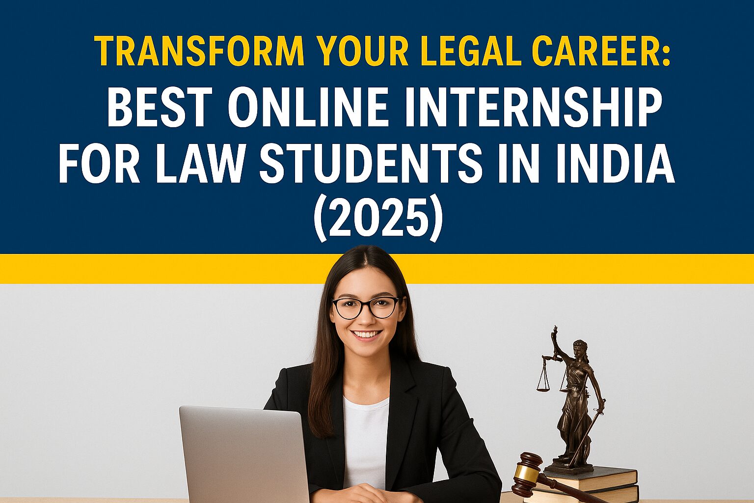 Top Online Internship for Law Students in India (2025)